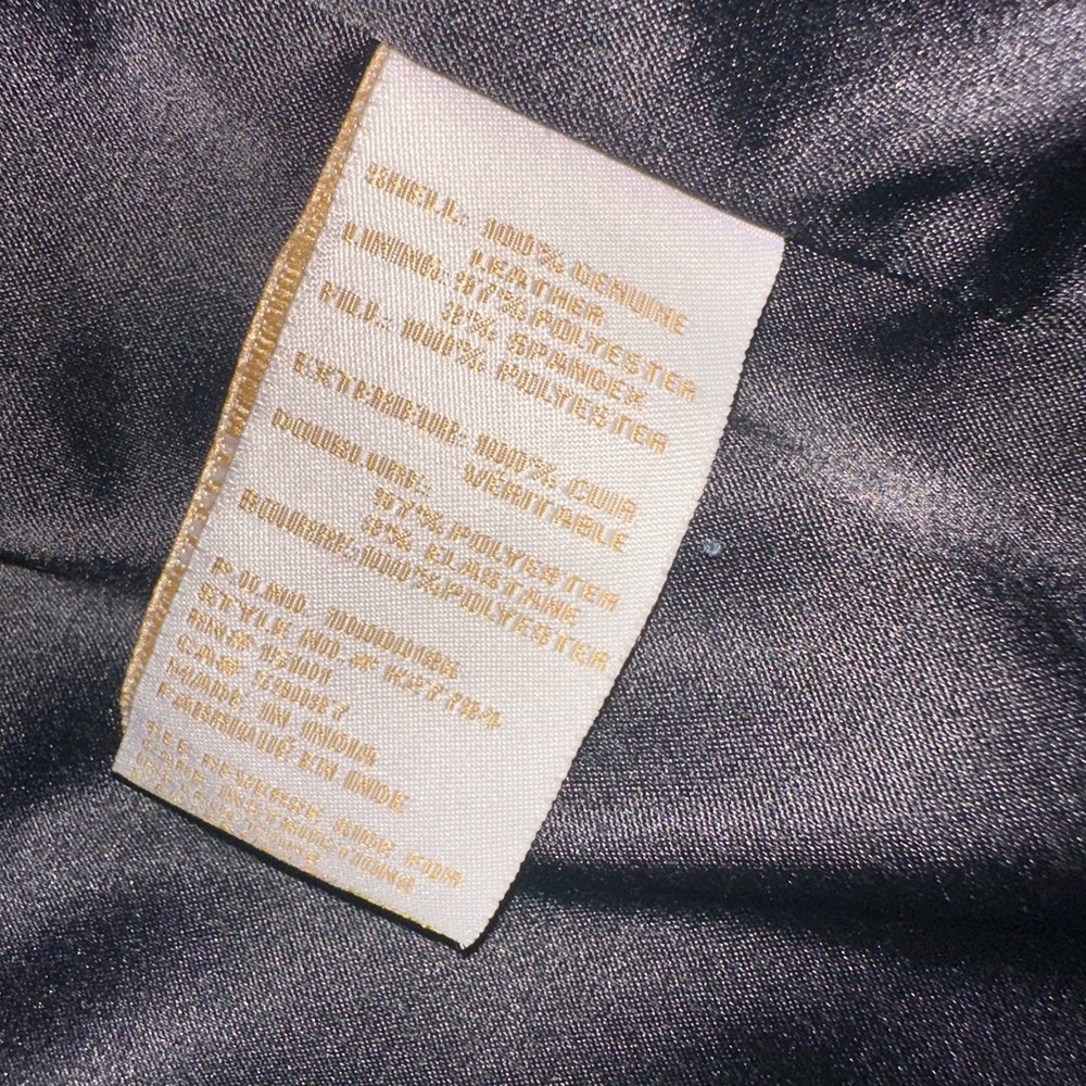 NEW Kate spade leather jacket - Picture 5 of 7